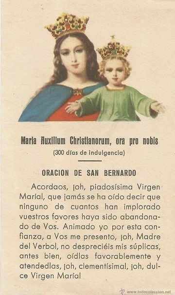 ORACIONES A MARÍA AUXILIADORA